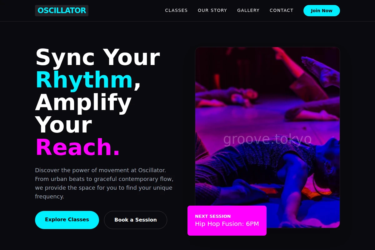 Oscillator Dance Studio