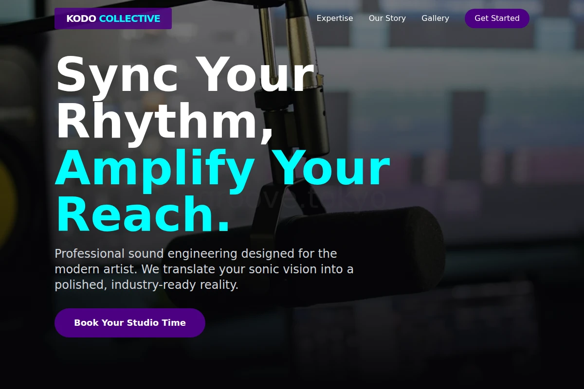Sample Recording Studio
