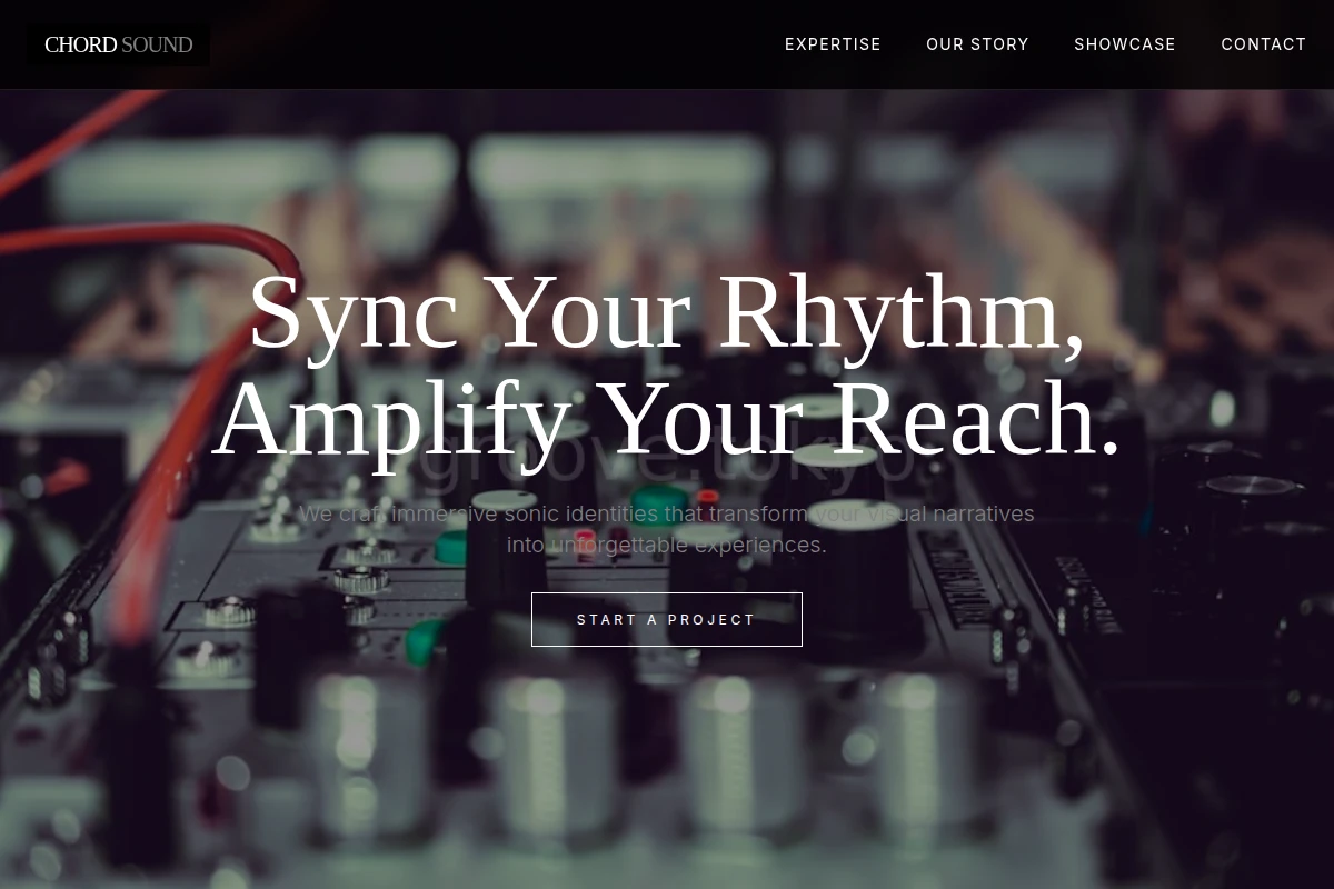 Chord Sound Design