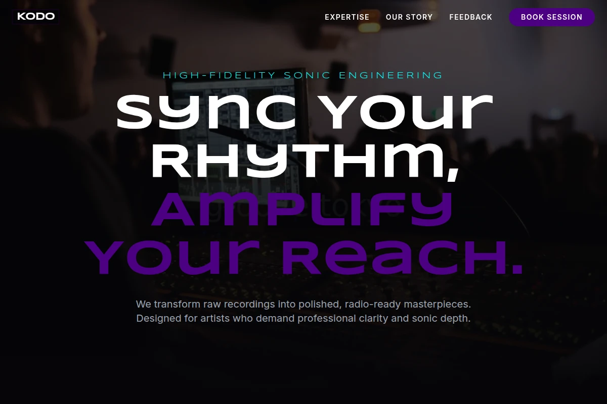 Sample Sound Engineer