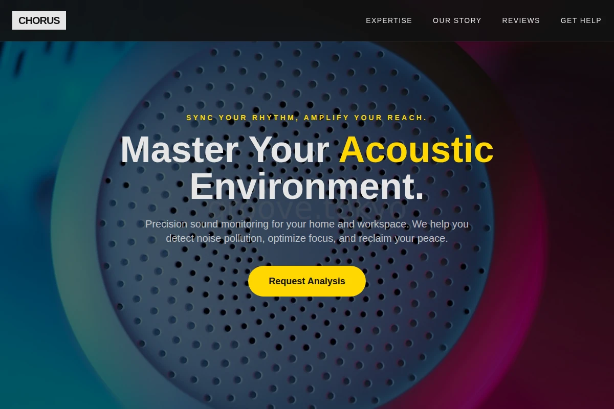 Chorus Sound Monitoring