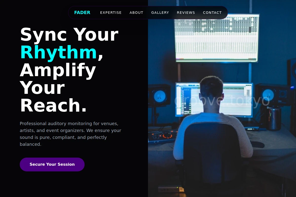 Fader Sound Monitoring